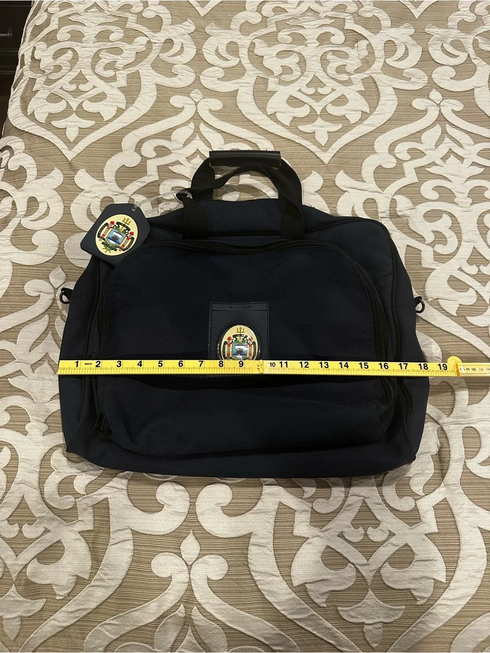 Navy Blue United States Naval Academy Messenger Bag